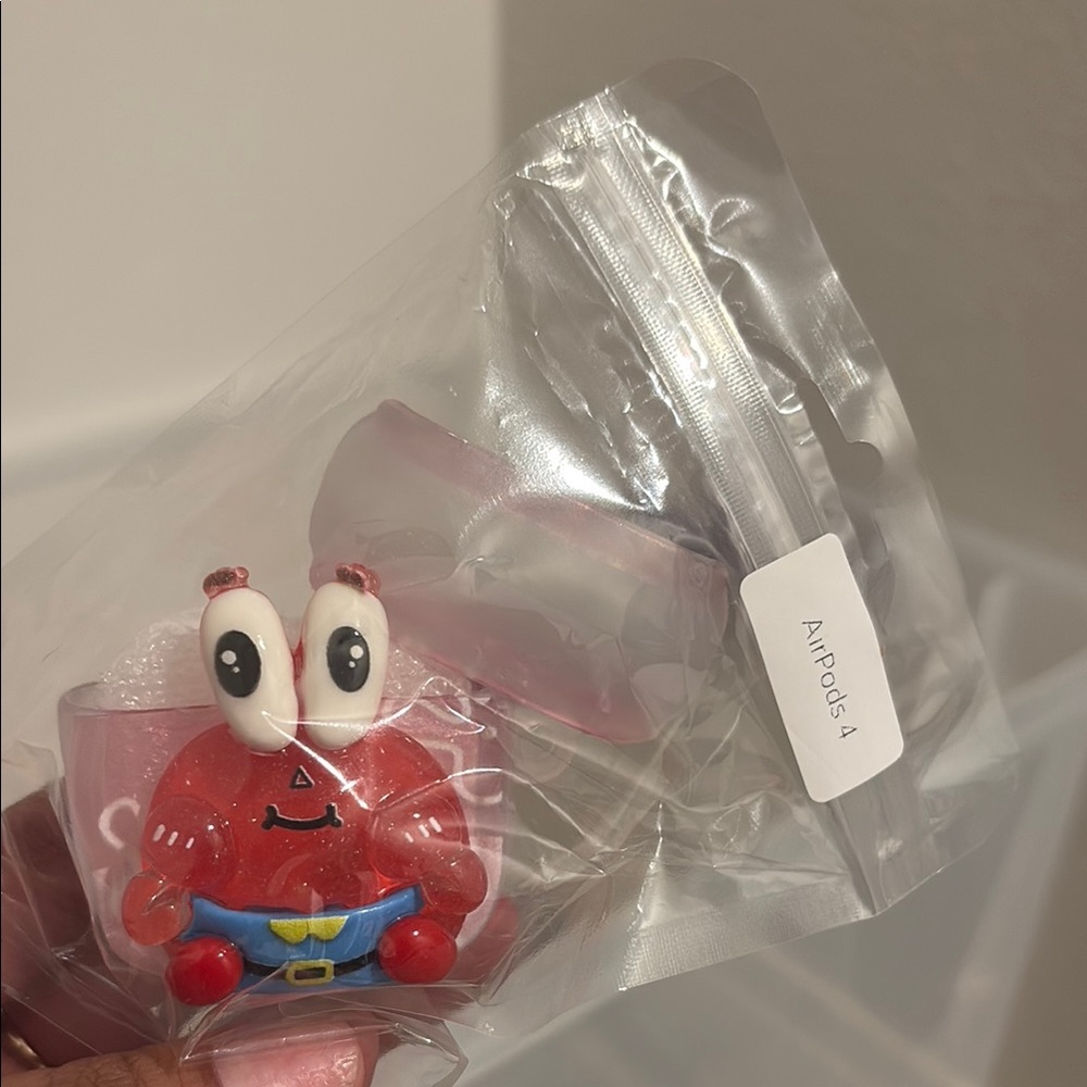 Crab Character Kids Toy - Red